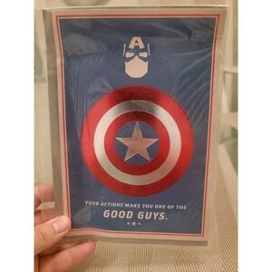 Hallmark Captain America Happy Fathers Day Card